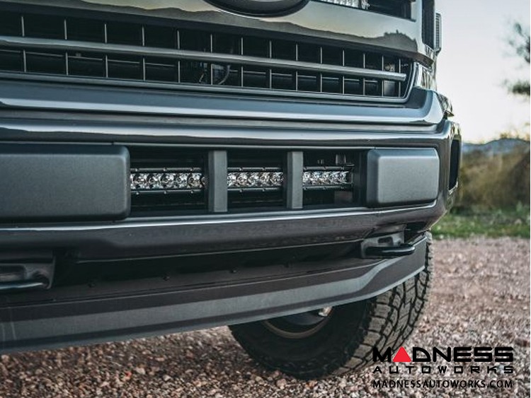 F150 light on sale bar bumper